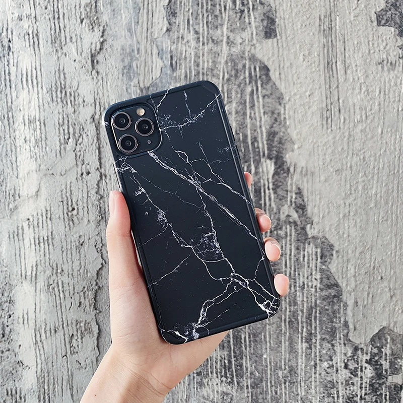 Новая форма 3D мягкие чехлы для телефонов для iPhone 11Pro Max 7 8 Plus X Xs Max Xr 11 Pro Классический Мраморный мягкий чехол Fundas чехол
