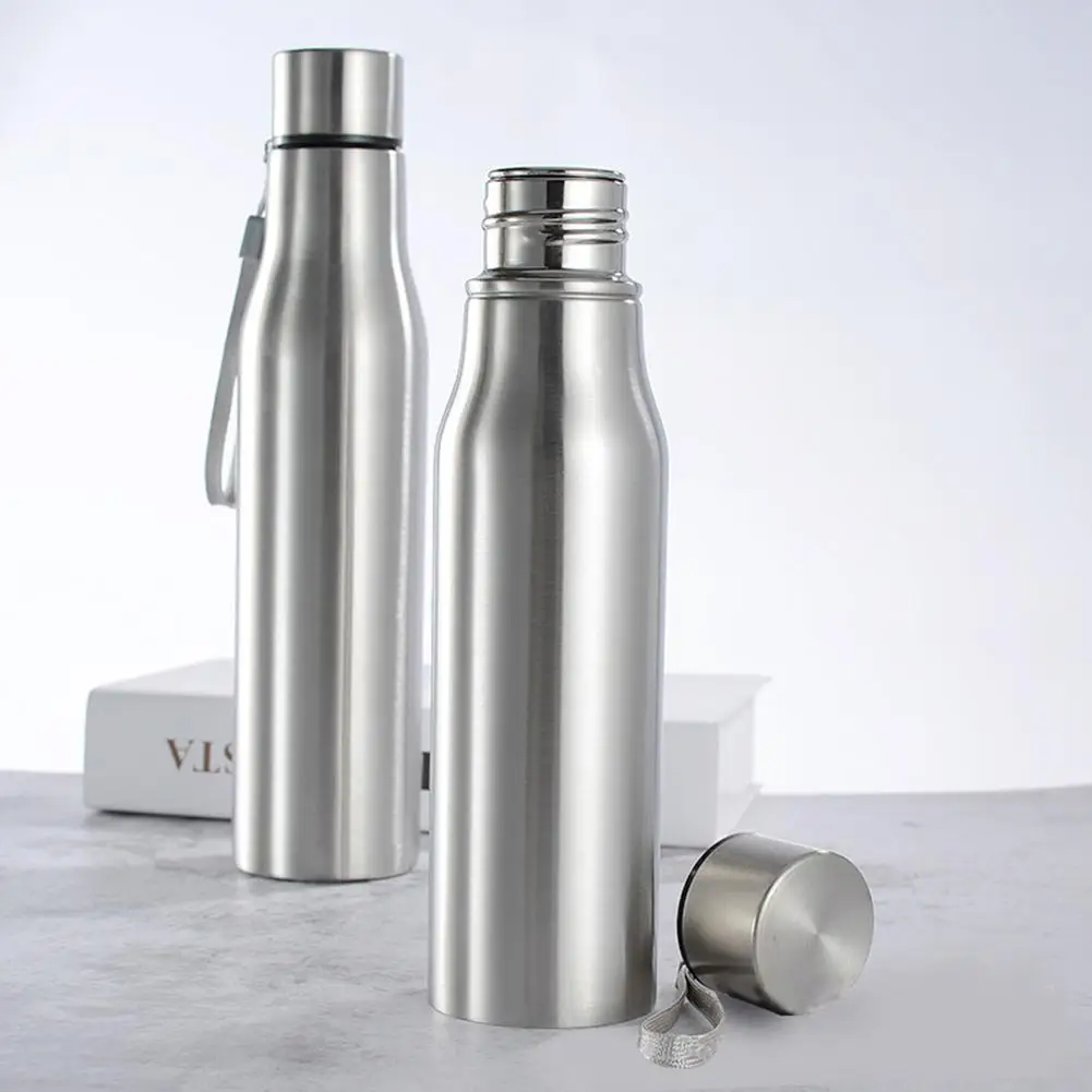 Sports Water Bottle water bottle sports bottle 750ML 1000ML Portable Gym Cycling Drinkware Stainless Steel Drinking Cup Kids School Gifts