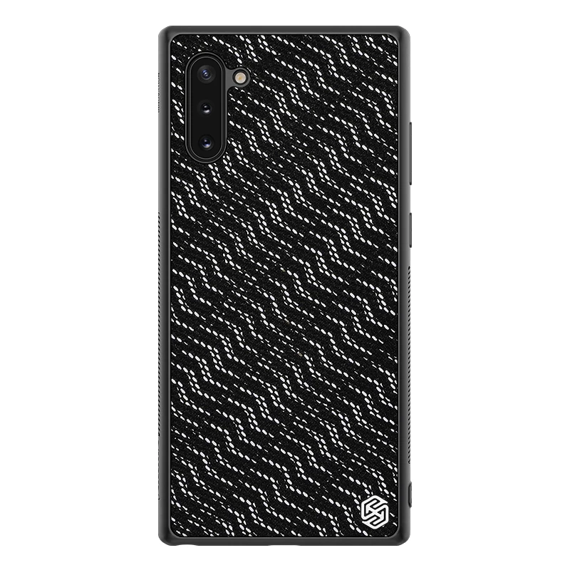 Серебристый Для samsung Galaxy S10 Plus Note 10 plus pro Twinkle чехол Nillkin Твердый ПК и мягкий ТПУ градиент полиэфирные Светоотражающие задняя крышка - Цвет: Серебристый