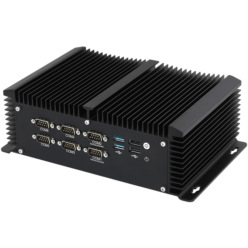 Intel Core i5-4200U i7-4500U промышленный мини-ПК 6 * RS232/422/485 8 USB 2 LAN WiFi 4G LTE HDMI VGA