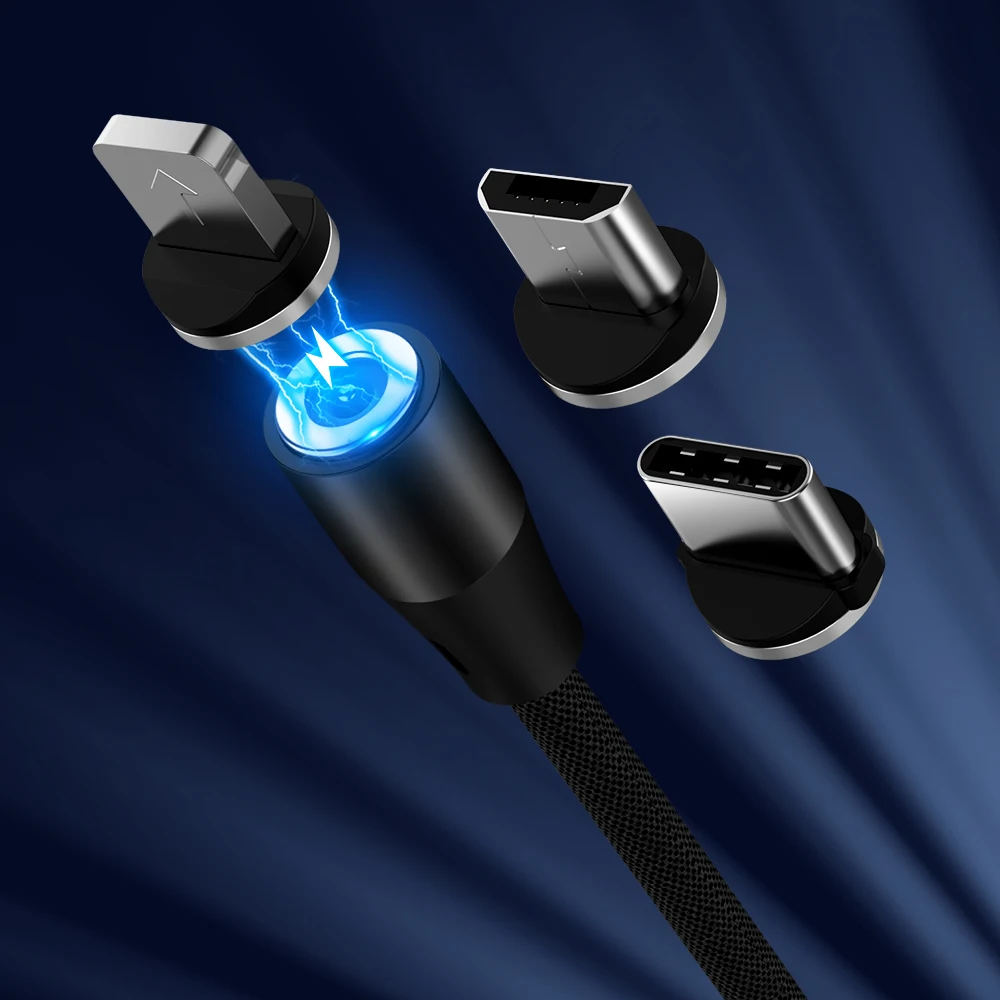

Magnetic USB C Micro USB Cable for Redmi K20 Fast Charging USB Type C Cable Magnet Charger Micro USB Cable For Huawei Samsung