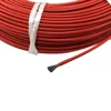 36k 12ohm 48k 9ohm  Silicone rubber or Fluoroplastic Carbon Fiber Heating Cable heating wire warm floor ► Photo 3/6