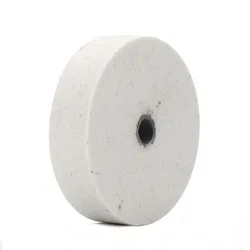 Disque de polissage en acier inoxydable, tampon de polissage, disque abrasif pour métal, meuleuse d'établi, accessoires d'outils rotatifs, 3 pouces 