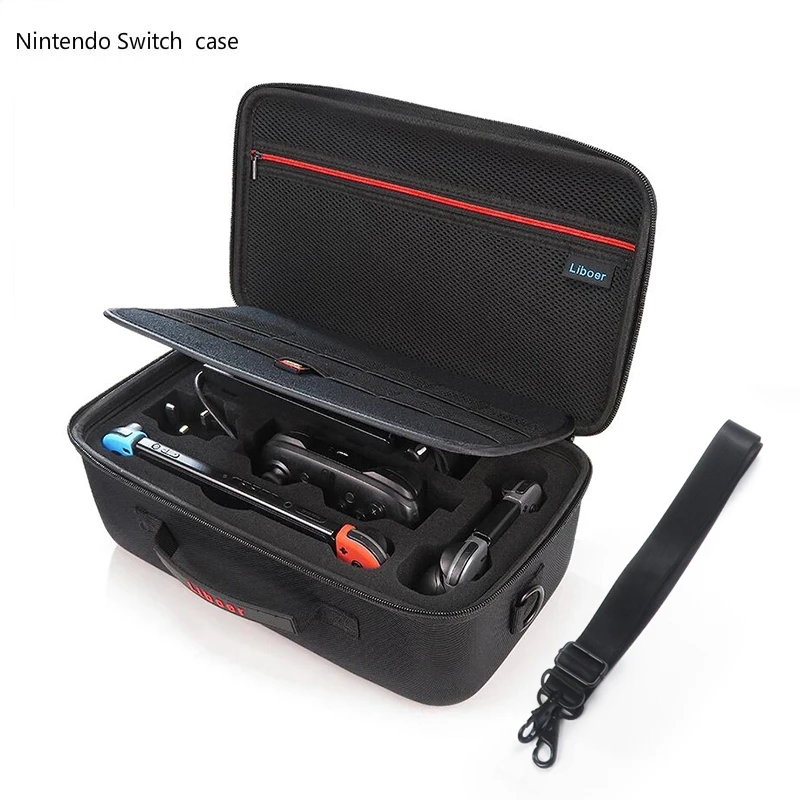 Чехол для Nintendo Switch, портативный дорожный защитный жесткий чехол с мягкой подкладкой, чехол для хранения консоли и аксессуаров|Сумки| | АлиЭкспресс - Геймерские/игровые аксессуары