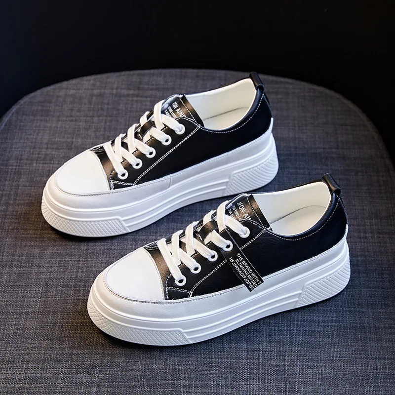 

Versatile MacBook Shoes Women's Elevator WOMEN'S Shoes 2020 Spring New Style Korean-style Thick Bottomed Muffin Casual Shoes Bas