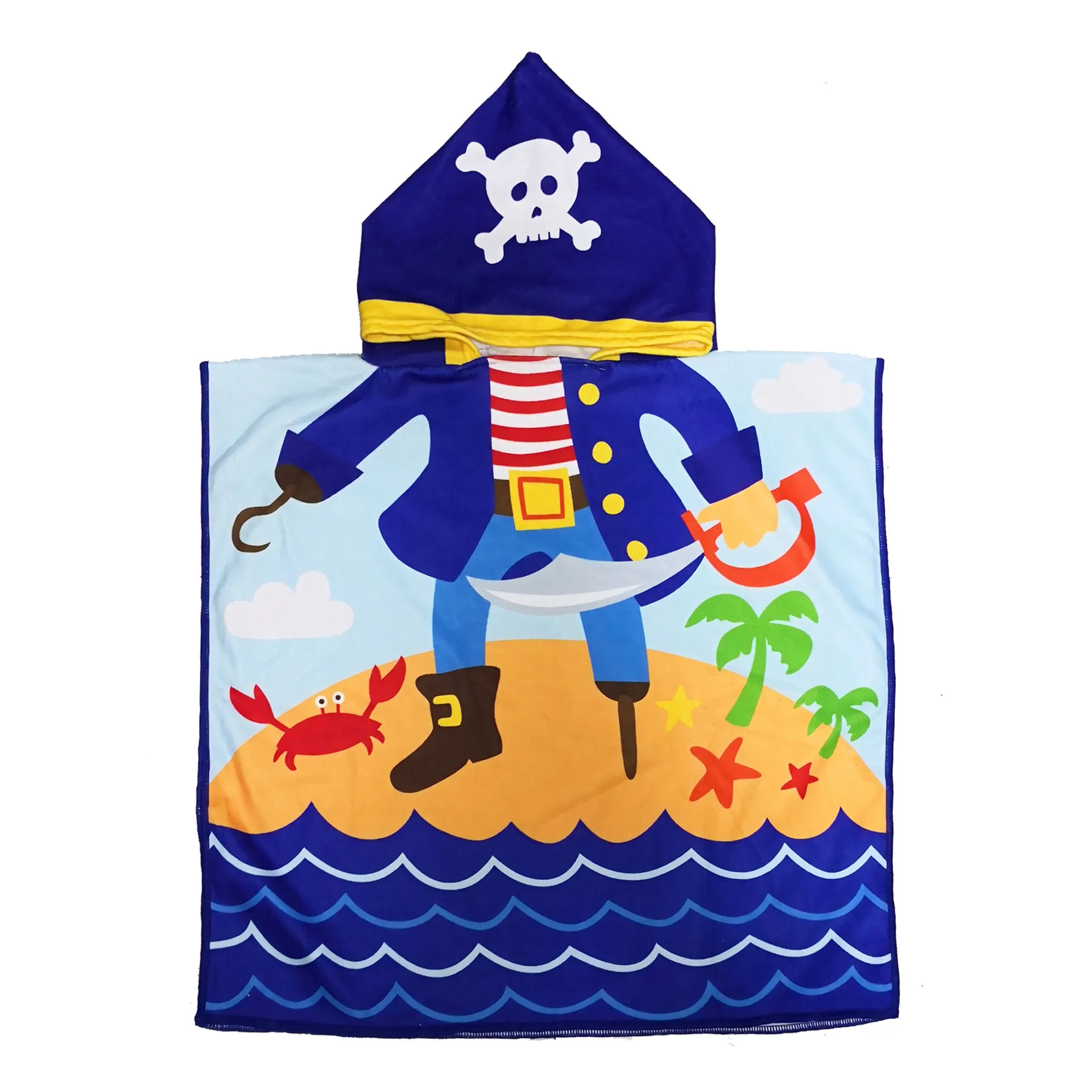 Fashion Carton Hooded Baby Towels Kids Microfiber Bathrobe Bath Towel Infant Blanket Neonatal Children Kinderen Handdoeken