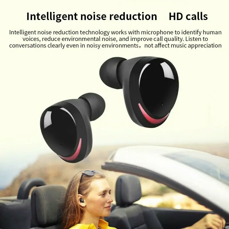 F8 Mini TWS Bluetooth 5,0 стерео наушники IPX7 водонепроницаемая Спортивная гарнитура настоящие Беспроводные наушники с микрофоном 3500 мАч зарядный чехол