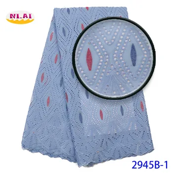 

Dry Lace Swiss Voile Fabric, New Hollow Lace Cotton Fabric, Wedding Party Lace For Party Mr2945b