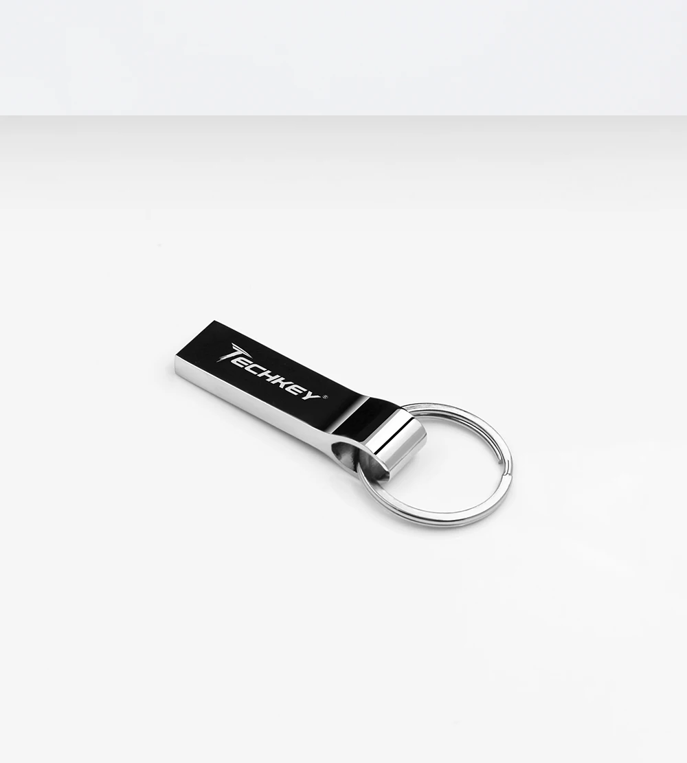 Techky Горячая продажа USB флэш-накопитель металлический Флешка 32 ГБ 16 ГБ 8 ГБ 4 г usb металлическая флэш-карта в виде ключа Палка высокоскоростной