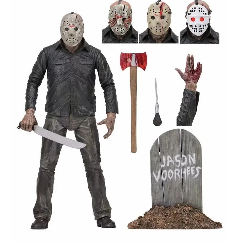 

NECA Black Friday the 13 Jason Ultimate Edition 1980 Version Garage Kit Model