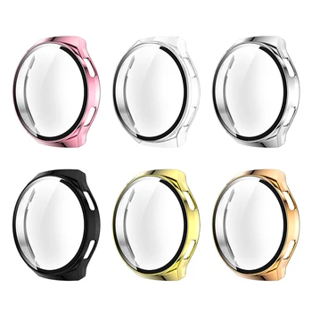 

Smart Bracelet Case for Huawei Watch GT2e PC Tempered Glass Film Case for Huawei Watch GT2e 46mm Full Bumper Frame