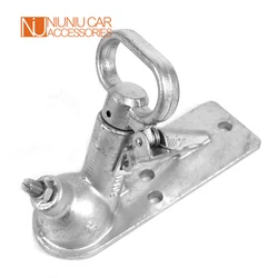 Coupleur de remorque, 4 trous de coulée, Style AU, bouchon de connecteur 2000kg, s'adapte à la boule d'attelage de 50mm, accessoires de caravane, camping car 