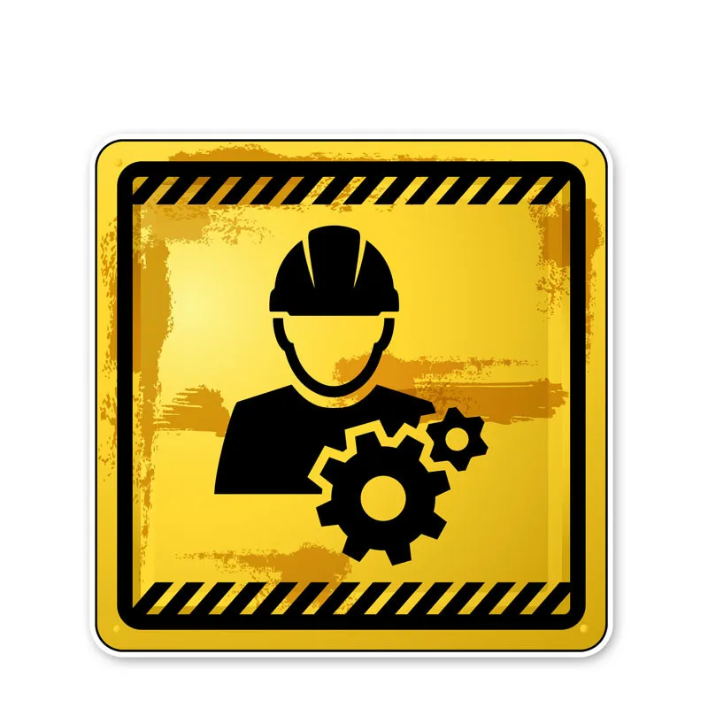 

Hot Warning Do Not Touch The Danger Car Sticker Vinyl Sunscreen Bumper KK Motorcycle Decals Decorative PVC 12cm*12cm