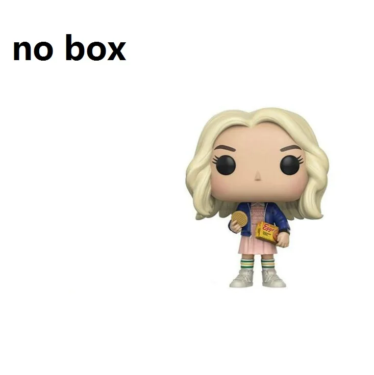 FUNKO POP Stranger Things полная сборка Аниме Фигурка виниловые фигурки модель игрушки подарки - Цвет: no box  421