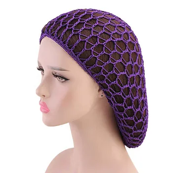 

Hairnet Ornaments Washable Ultra-fine Practical Net Crocheted Elastic DIY Soft Rayon Mesh Accessoires Versatile Durable