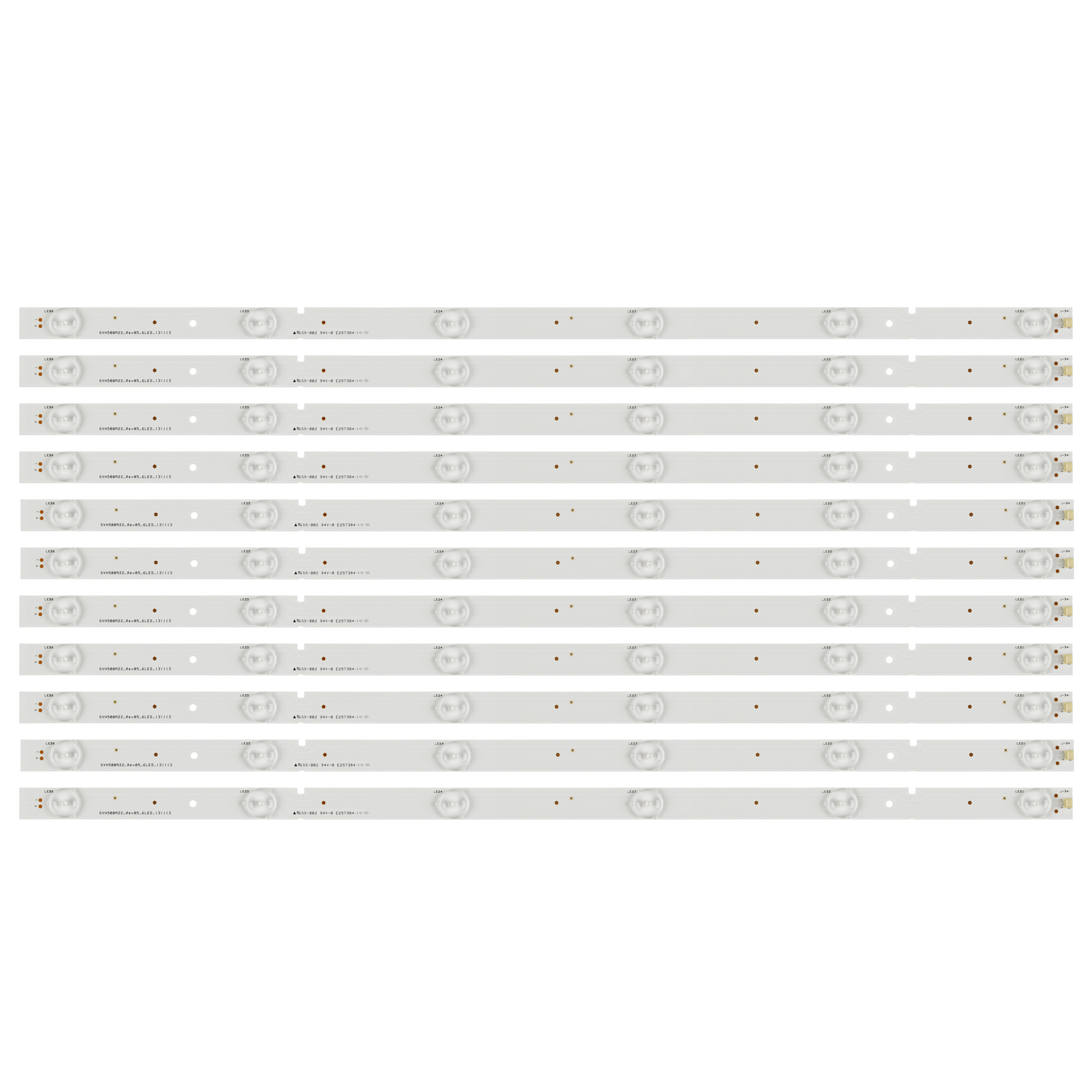 Tv-Led-Strip-Bar SVH500A22 Hisense 6LED for HD500DF-B57/S0 NS-50D550NA15 S1 11pcs 11pcs
