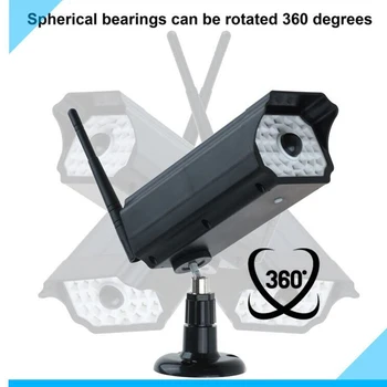 

Solar Powered Garden Outdoor Adjustable Motion Sensor Patio Fence Wall Lamp Energy Saving Fake Camera Security Led Waterproof