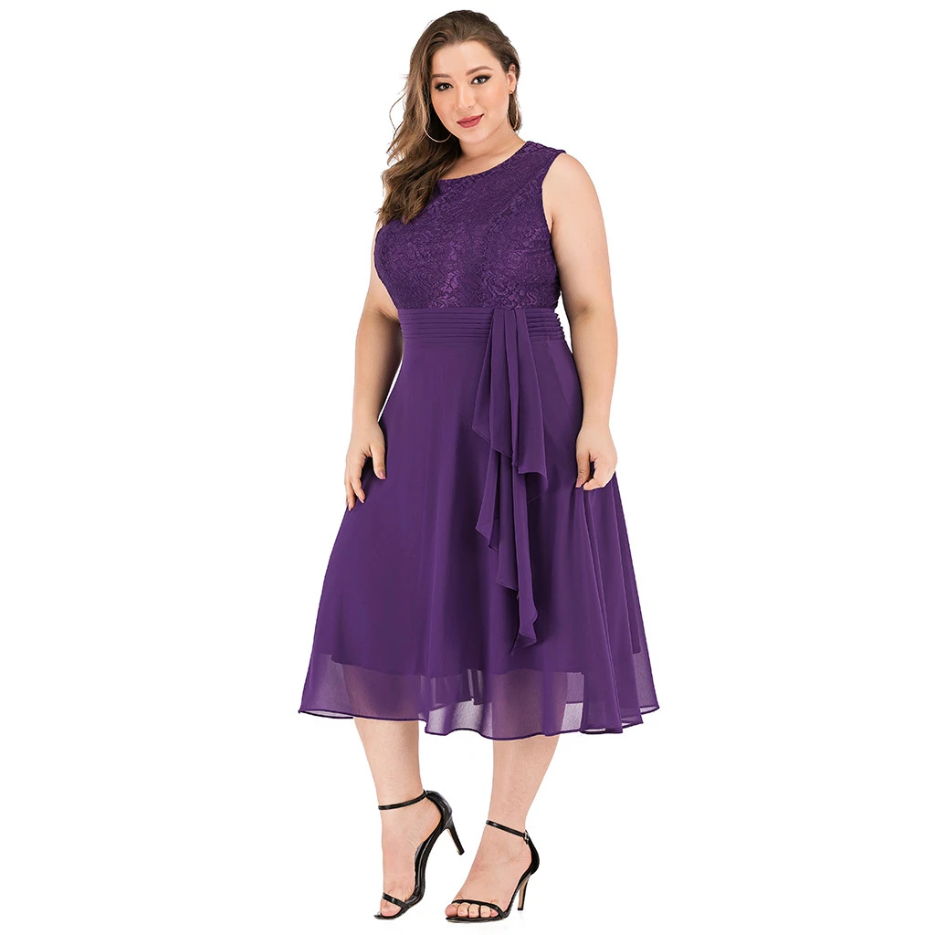 JAYCOSIN Lace Dress Women