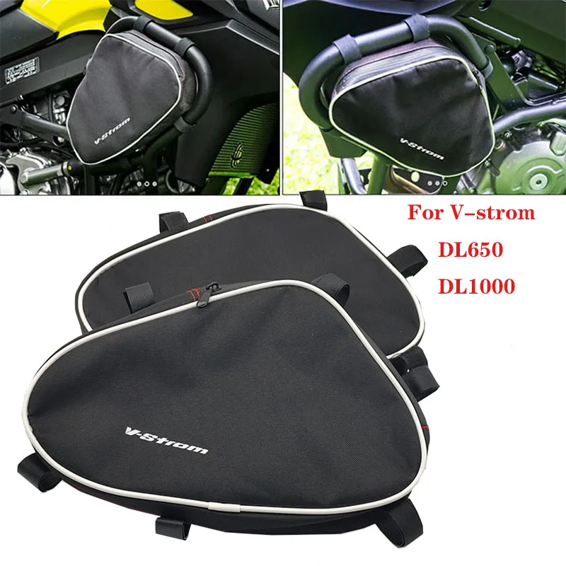 Pannier Liner Interno Borse Bagagli Per Suzuki V-Strom 1050XT Alluminio