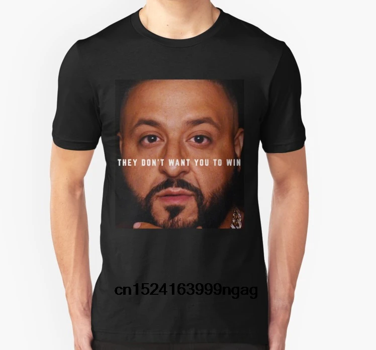 Модная крутая Мужская футболка женская забавная Футболка DJ Khaled-Win индивидуальная