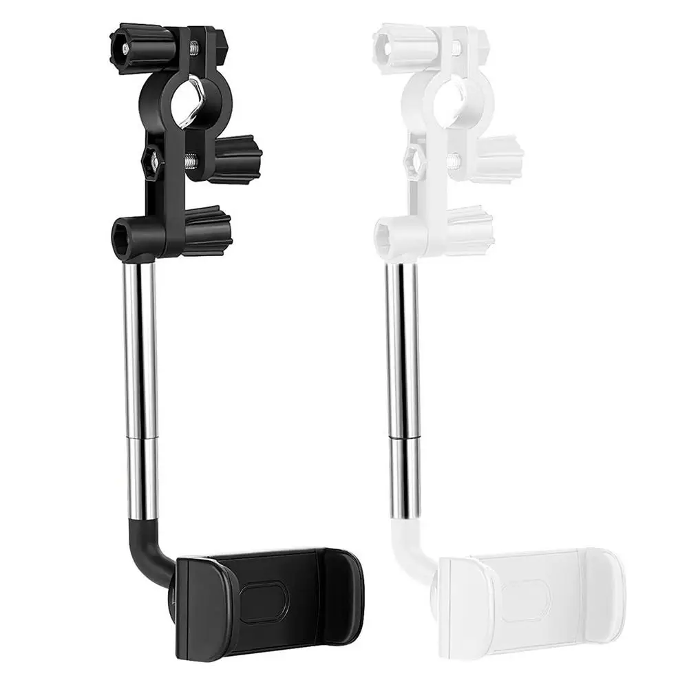 360 Degrees Car Rearview Mirror Mount Universal Car Phone Holder GPS