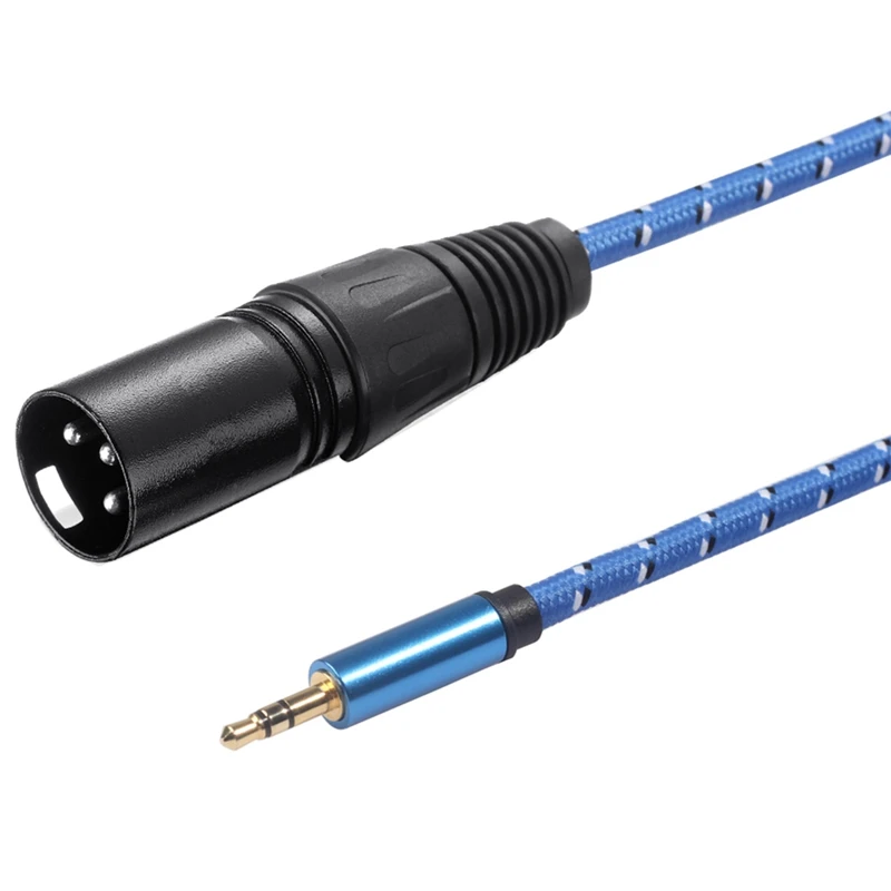 3,5 мм к Мини 3Pin XLR для ПК наушники микшер Микрофон Стерео камера усилитель