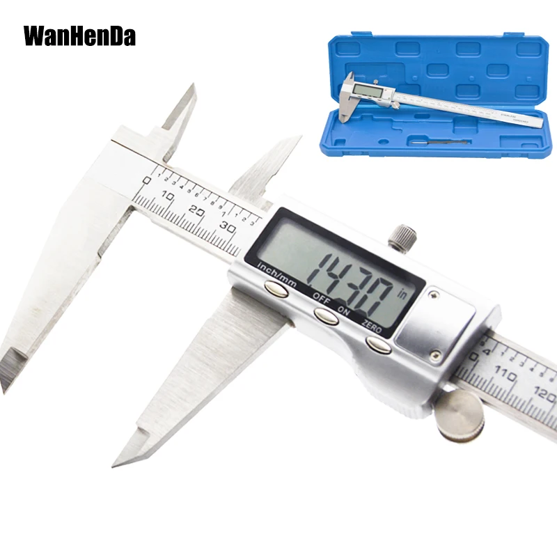 200mm/300mm metal electronic widescreen digital vernier caliper stainless steel digital caliper measurement tool micrometer