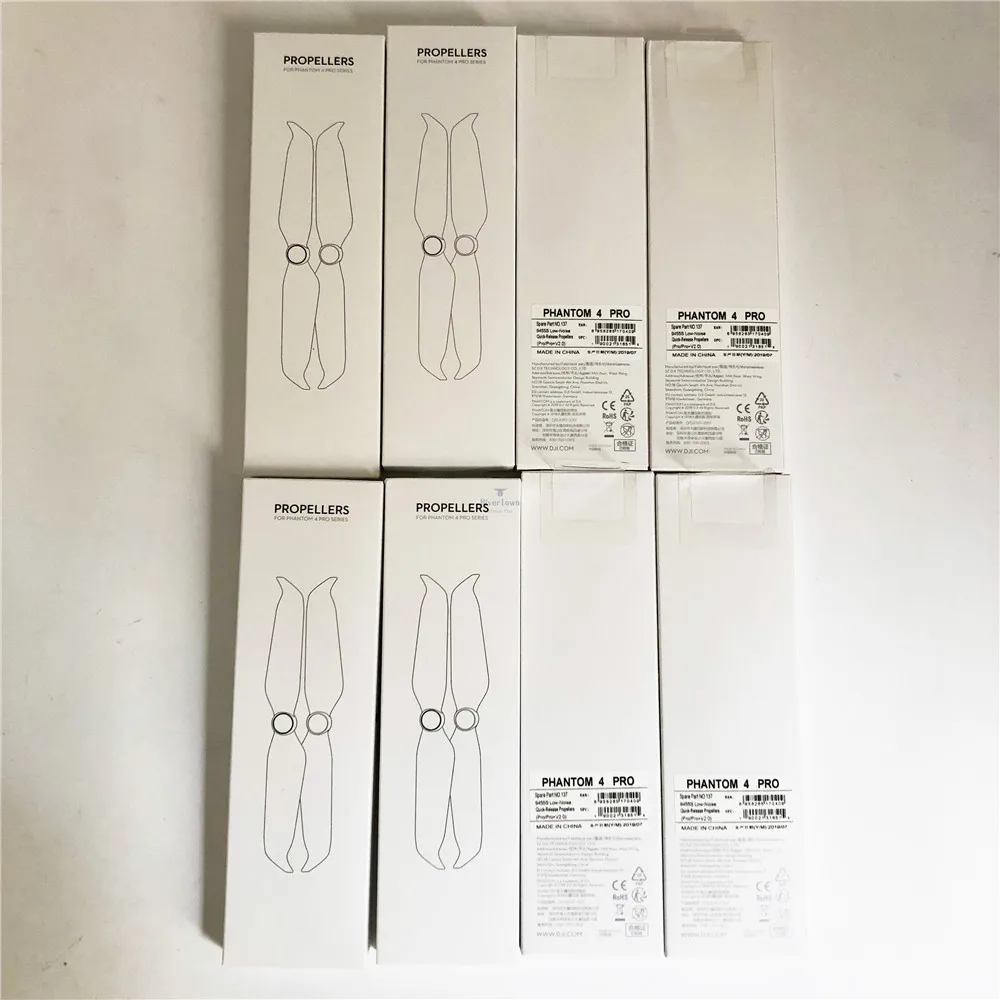 8 pairs 2/4/8 пара 9455 низком скрытом Шум пропеллеры для DJI Phantom 4 Pro V2.0& Phantom 4 Pro/Phantom 4 Advanced пропеллер - Цвет: 8 pairs