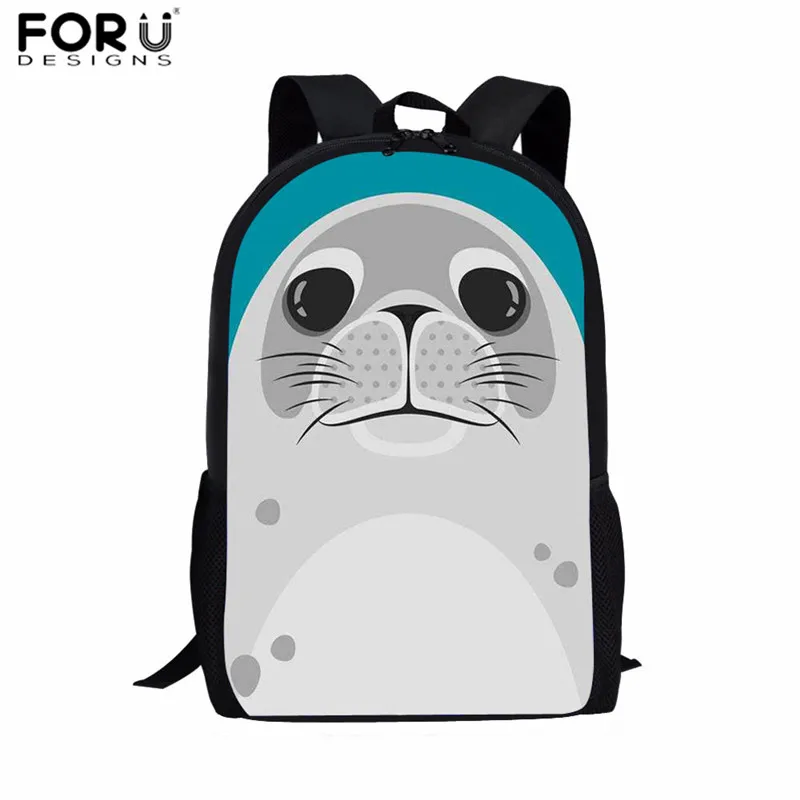 L2618C FORUDESIGNS/3 шт./компл. сумки для начальной школы милые животные печать книга сумки для подростков девочек мальчиков Kawaii рюкзак Детская сумка - Цвет: L2618C