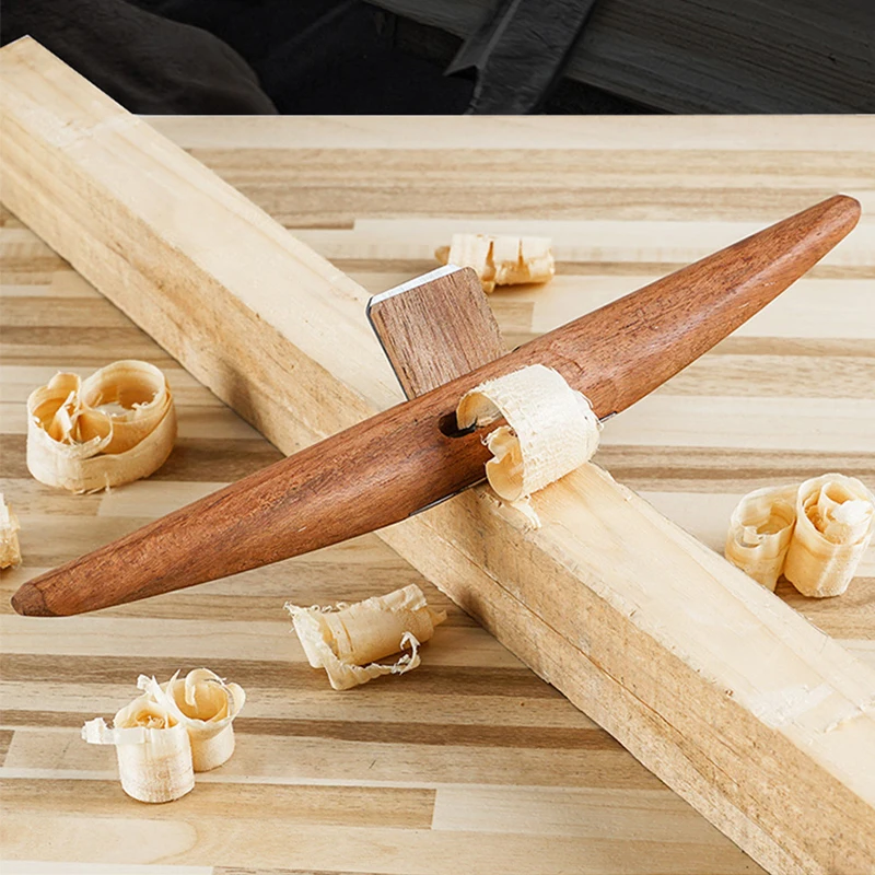 Spoke Shave Plane 210mm R Tool For Woodworking - 2-Handed Flat Planer ...