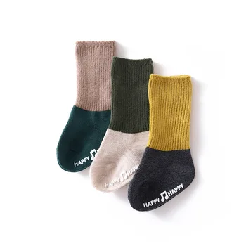 

Baby Winter Cotton Socks Kids Non-slip Floor Socks Fashion Sport Short Sock Baby Boys Girls Socks Mixed Color WMF030