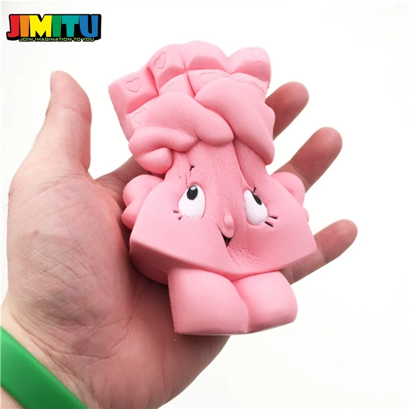 JIMITU Новая мягкая шоколадная батончик медленно поднимающаяся игрушка 13 см Jumbo Милая кавайная Коллекция Декор Подарочная игрушка для детей