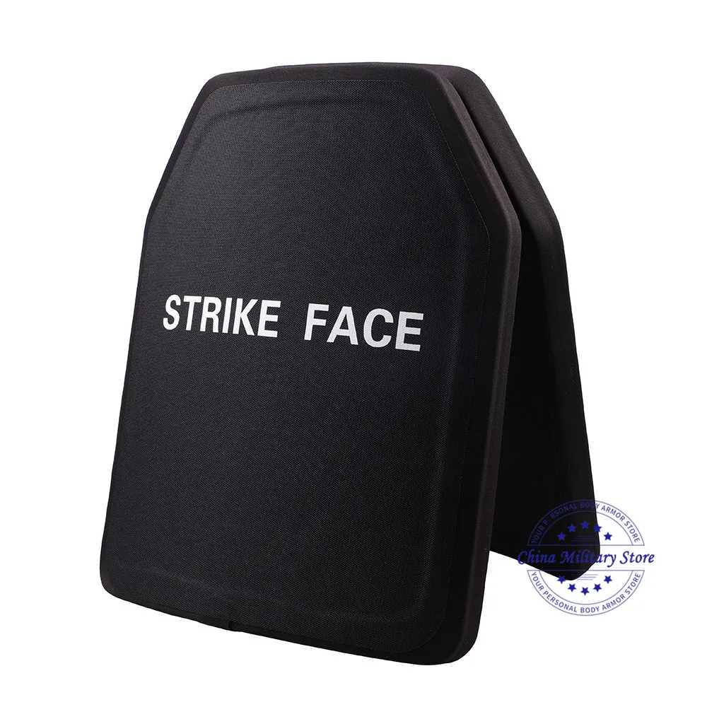 Pair 11x14 Level 4 Stand Alone Shooters Cut Ballistic Hard Armor Panel