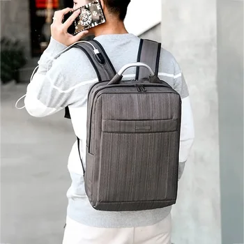 

2020 New Man Travel Backpack Multifunction Waterproof 15.6inch Laptop Bag Men Usb Charging School Backpack High Quality 1P81