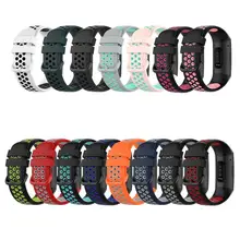 

Watch Band For Fitbit Charge 3 4 Outdoor Sport Soft Silicone Replacement Watch Strap For Fitbit 4 SE Charge Wristband Bracelet