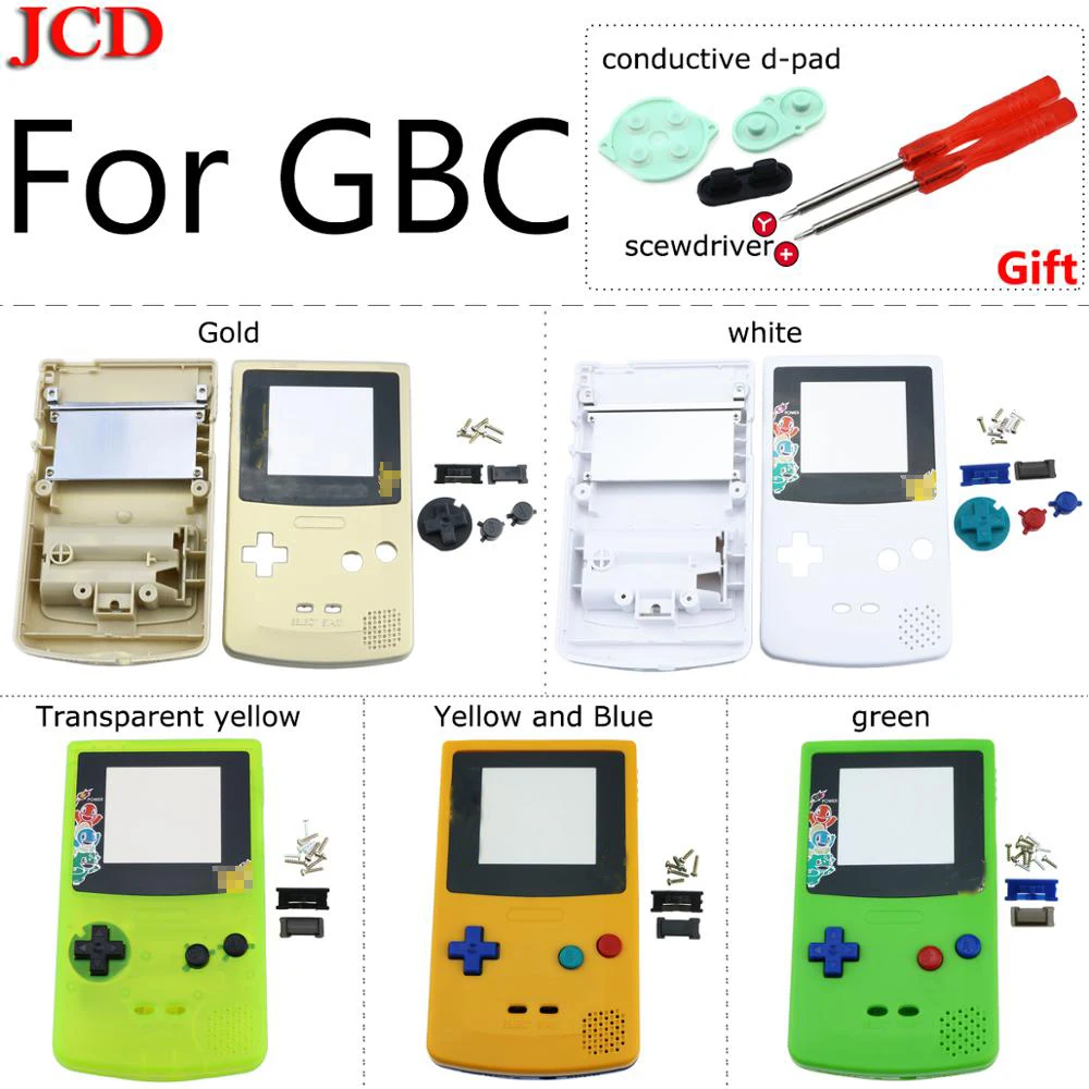 JCD Новый чехол для игры сделай сам полностью закрывающий корпус Gameboy цветной