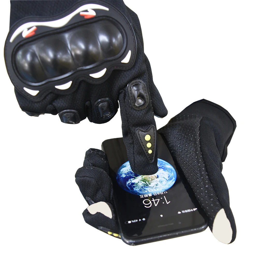 Зимние и летние мотоциклетные перчатки для Kawasaki Z900 Motos полный палец Luvas Guantes защита для мотокросса гоночные перчатки
