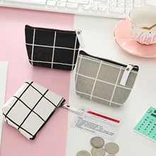 Coin Purse Cactus Bear Cat Travel Toiletry Tampon Storage Bag Beauty Makeup Napkin Cosmetic Sanitary Pad Pouch Organizer