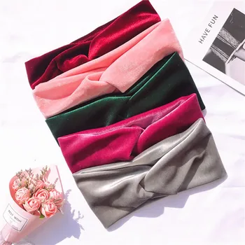 

New Baby Girl Cute Stretch Soft Velvet Headband Molding Hair Band Birthday Party Accessories