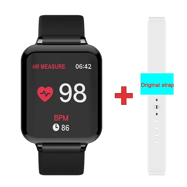 2021 Mens Smart Watch Waterproof B57 Hero Band 3 Heart Rate Blood Pressure Sprots Relogio Smartwatches Bracelet for Android IOS 