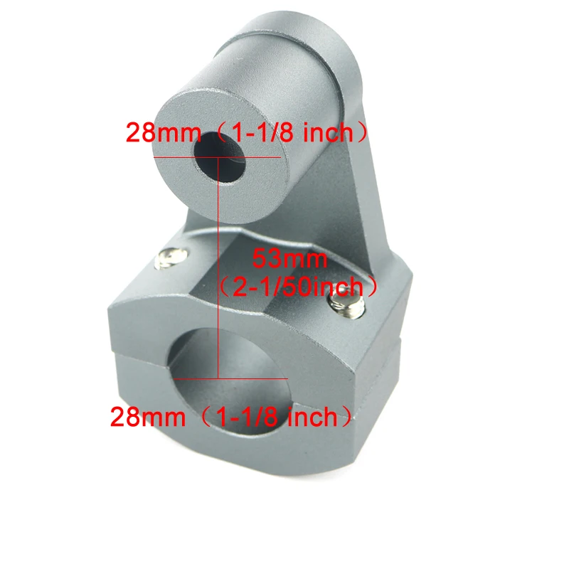 1 пара CNC алюминиевый руль мотоцикла стояки 28 мм жир бар зажимы для KTM Honda Kawasaki Ducati Yamaha BMW