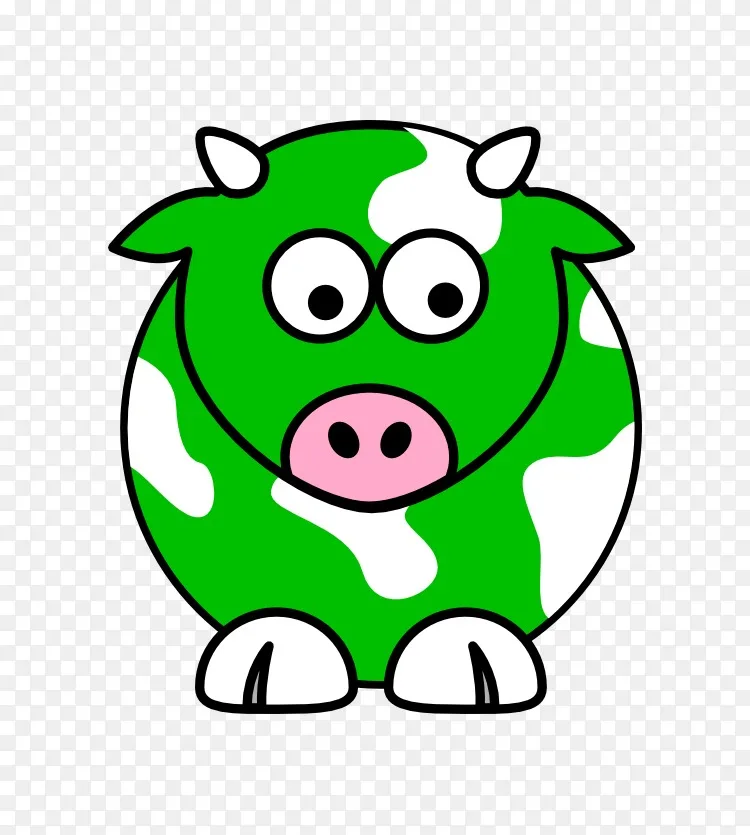荷斯坦,弗里西亚牛,安格斯牛,高地牛,小牛剪贴画-牛卡通