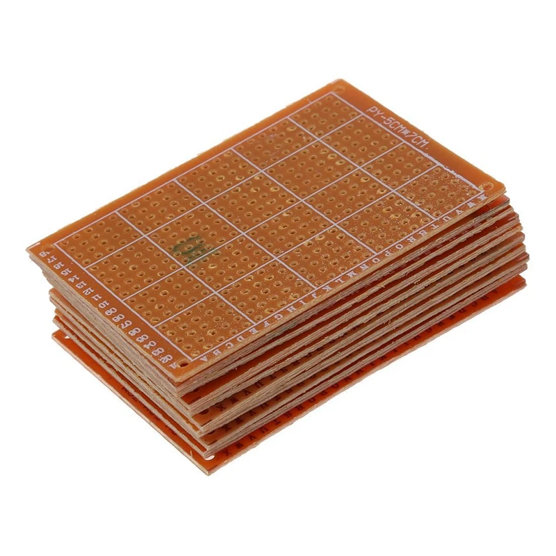 5x2 Pin 5,08 мм PCB Универсальный винт Клеммная колодка Разъем 300 В 16А и классический 10 шт. припой готовой Прототип PCB для Circu