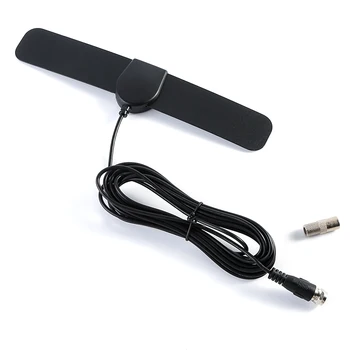 

HDTV VHF-H/UHF DVB-T2 ATSC Active 25 Miles Indoor Amplifier TV Antenna Aerial 1080P Digital