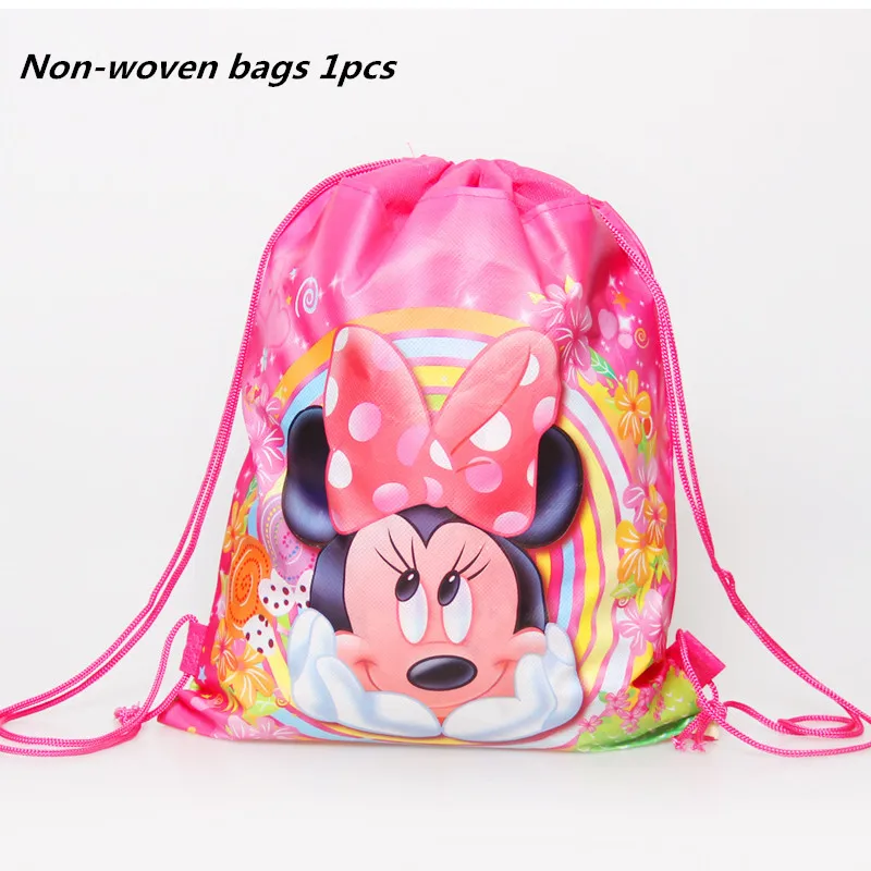 1pcs 34x27cm bag 20 шт./партия Минни тема Микки бумажные салфетки для вечеринки с днем рождения товары для вечеринок Минни бумажные полотенца для салфеток сувениры 33*33 см - Цвет: 1pcs 34x27cm bag