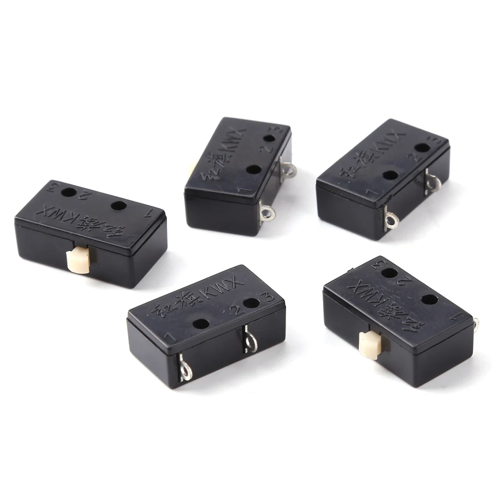 Welding Torch 5Set Switch Trigger Micro Switch Metal Plastic Torch Trigger Shell w/Micro TIG Argon Arc Welding