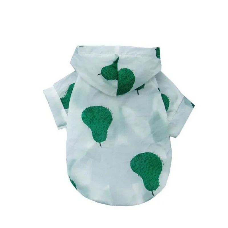 Green-XL Защитная накидка для собак, летняя жилетка для маленьких собак - Цвет: Green-XL
