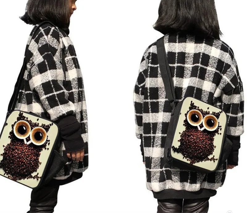 3pcs/set Primary School Bags for Kids Cute French Bulldog Printing Schoolbag Girls School Bag Backpack Children Satchel