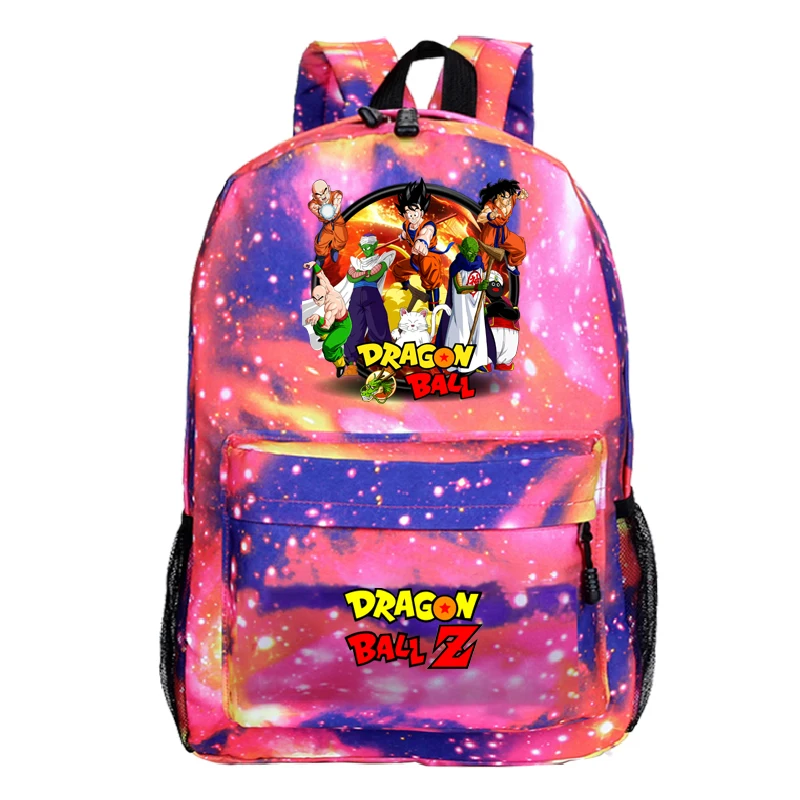 Рюкзак Mochila dragon ball для мальчиков и девочек, детские школьные сумки для учеников, Книжная сумка, детские школьные рюкзаки, подарок