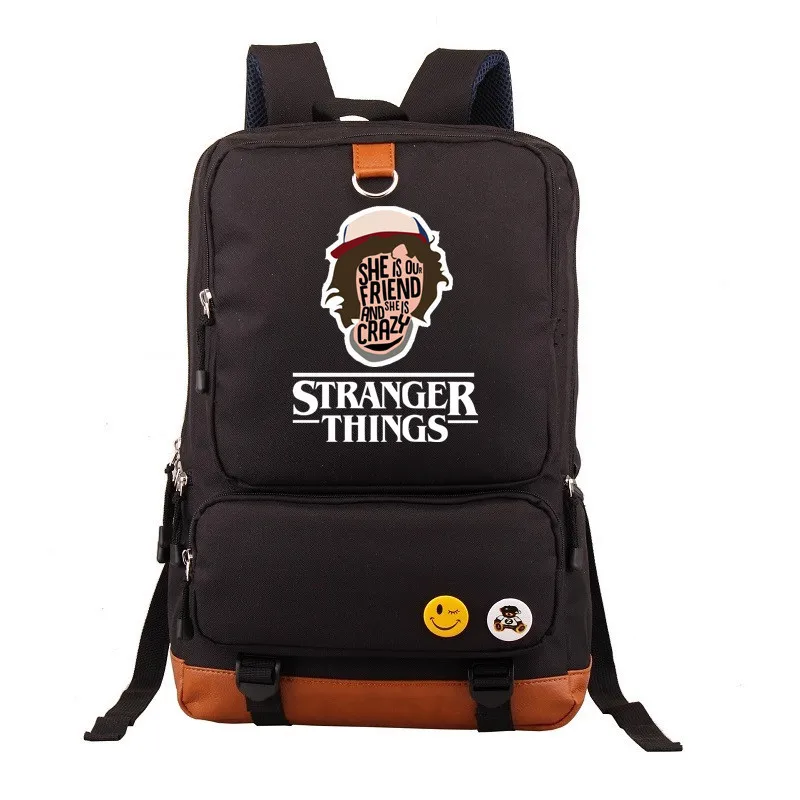 

Stranger Things Backpack Computer Bag Travel Bag Schoolbag Cross Border
